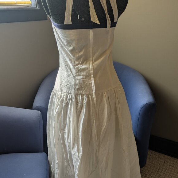 Vintage Algo-Ettes White Sundress - Picture 7 of 8